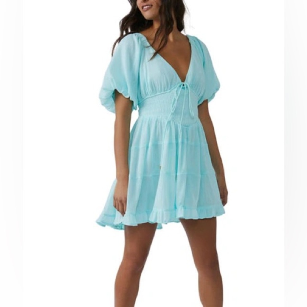 Free People PERFECT DAY A-LINE MINIDRESS
